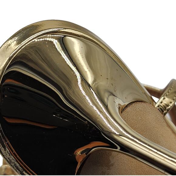 Louis Vuitton Blossom Sandals Leather in Gold 38 8 US $1190 - Picture 9 of 12